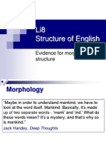 Li8 Evidence For Morphological Structure SHORT