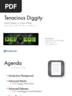 DEF CON 20 - Tenacious Diggity - 29July2012