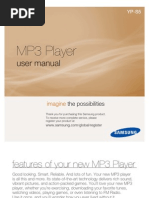 Samsung YP-S5 Manual