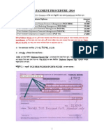 PGD 2014 Payment Procedure