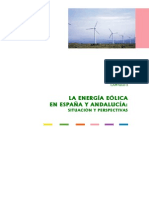 La Energía Eólica en España y Andalucía - Situación