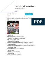 Download Kode Cheat Pes 2014 Ps2 Terlengkap by zapetaron SN251103369 doc pdf