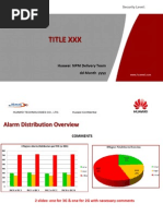 Title XXX: Huawei NPM Delivery Team DD Month Yyyy
