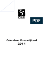 Calendar Competitional 2014 Polo