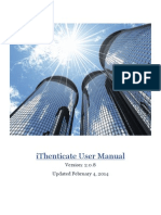 IThenticate Manual