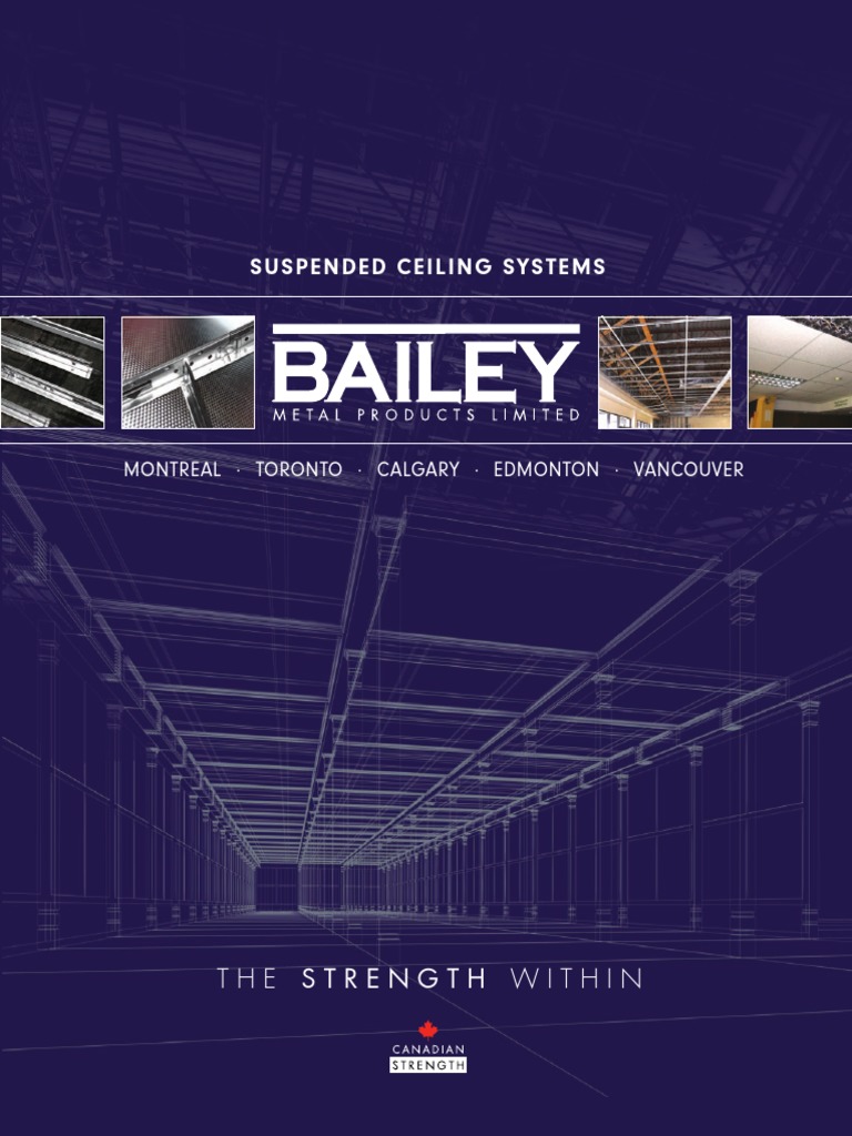 Suspended Ceiling System | PDF | Building Engineering | Nature