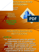 Proyecto Educativo Institucional