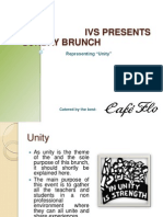 Ivs Presents Sunday Brunch: Representing "Unity"