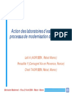 Action Des Laboratoires D - Essais Dans Un Processus de Modernisation Des Irrigations PDF