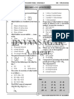 Halogen Derivetives of Alkane MCQ