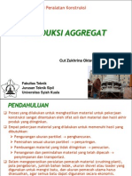 PRODUKSI AGGREGAT