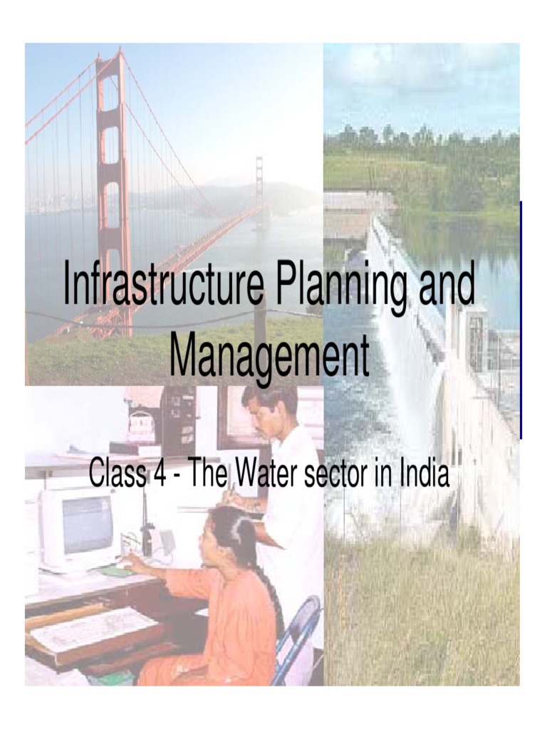 Water Sector Challenges in India | PDF | Water Supply | Water And Politics