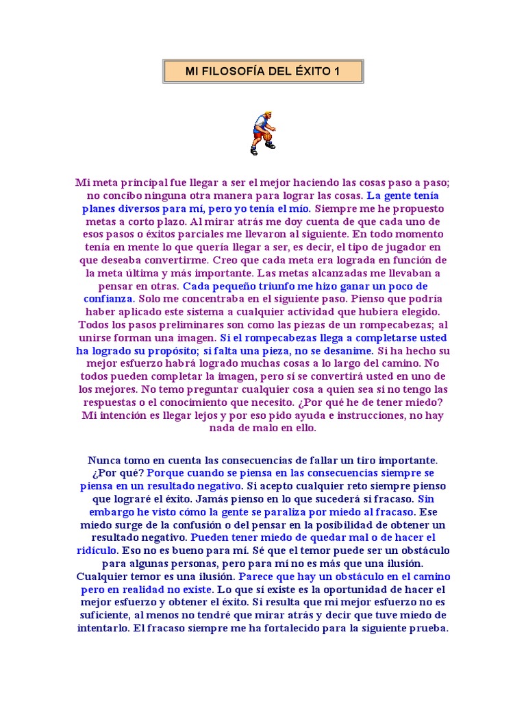 Claves para el Éxito Personal y Profesional | PDF | Temor | Liderazgo
