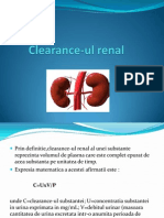Clearance-Ul Renal