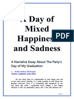 Narrative Essay. My Graduation Party Day.