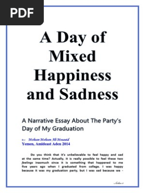 Narrative Essay My Graduation Party Day
