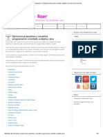 Ejercicios Propuestos y Resueltos Programación Orientado A Objetos Java - Disco Duro de Roer PDF