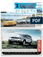 Hatches Médios à prova - Peugeot 307 x Fiat Stilo x VW Golf