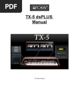 Manual Tokai TX-5 by Allex Bessa