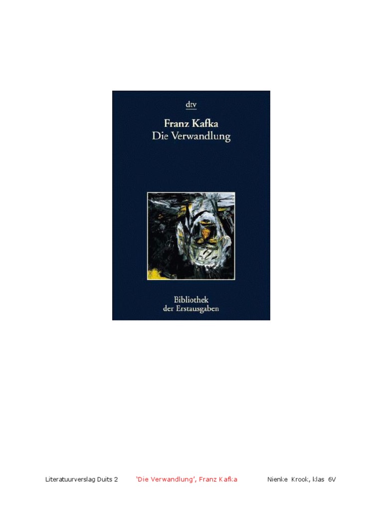 DUITS Franz Kafka Die Verwandlung PDF