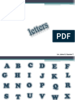 01 Letters & Numbers