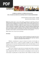 A Crise Na Formação de Leitura Do Professor