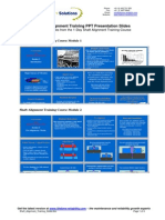 Shaft Alignment Training PPT Presentation Slides