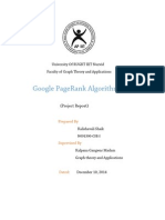 Google PageRanking Report
