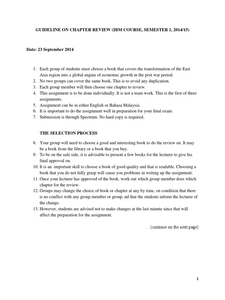 Information On Chapter Review | PDF | Career & Growth