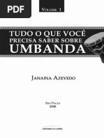 Tudo o que Você Precisa Saber Sobre Umbanda Vol 1