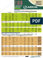 Horario Autobuses Aguiño-Ribeira-Santiago