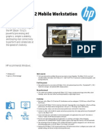 HP Zbook 15 G2 Mobile Workstation: Datasheet
