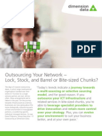 Outsourcing Your Network - Lock, Stock, And Barrel or Bite-sized Chunks Latest Thining