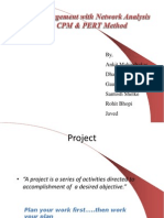 Network Analysis CPM & Pert