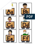 Train Kids Alphabet Set
