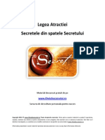 Legea Atractiei Secretele Din Spatele Secretului Www.cheiaSuccesului.ro