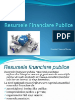 Resurse Financiare Publice