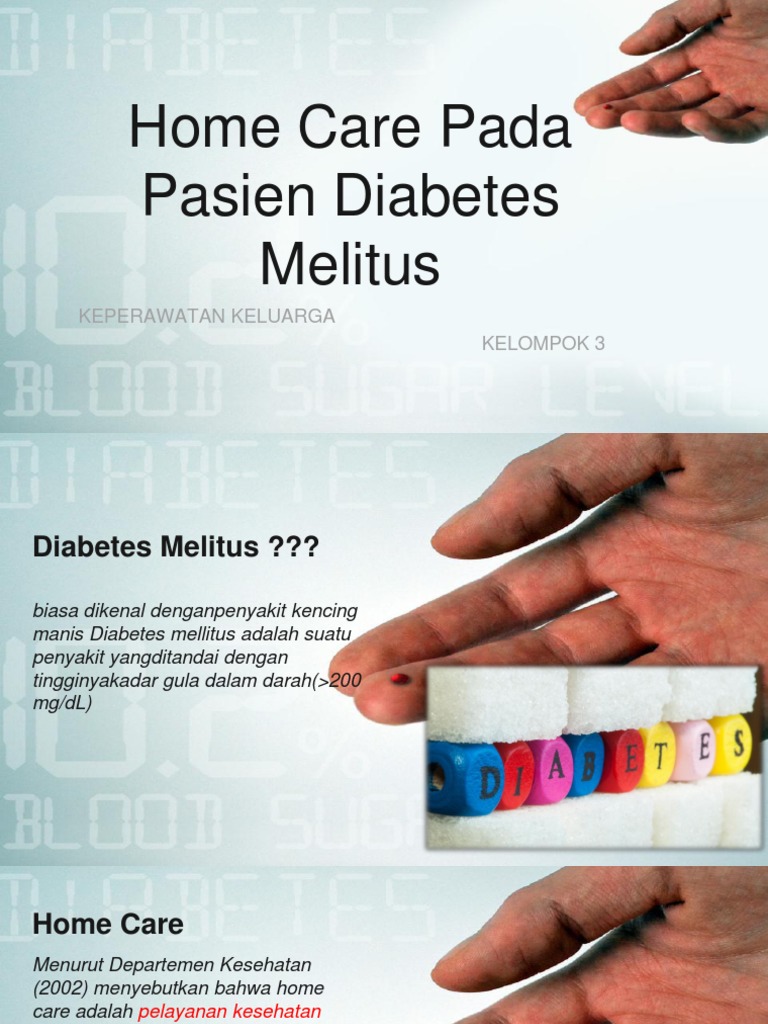 Home Care Pada Pasien Diabetes Melitus