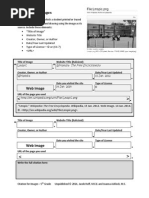 5 citation worksheet for images