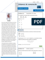 Sistemas de Numeración Aritmética