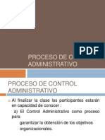 Clase 11 (Proceso de Control Administrativo)[1]