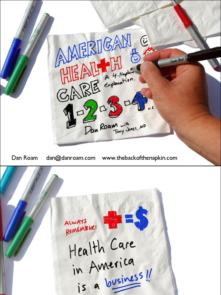 Back of The Napkin Insurance Universal Health Care