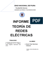 Informe de Teoria de Redes