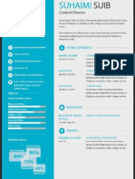 Sample Blue Resume