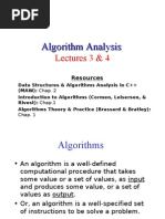 Algorithm Analysis