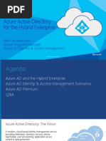 Azure AD IAM For Hybrid Enterprises - EBC Final May