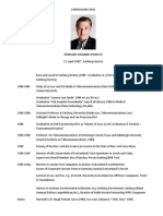 curriculum vitae