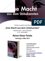 Flyer - Eine Macht Aus Dem Unbekannten