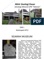 Mumuseum Geoteknologi Upnseum