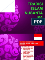 Tradisi Islam Nusantara Presentasi